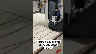 Minkštų baldų gamyba  UAB FELIXVITA cnc cncwoodworking pgcnc wood woodworkingmachines [upl. by Servetnick]