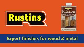 Rustins Danish Oil [upl. by Osher]