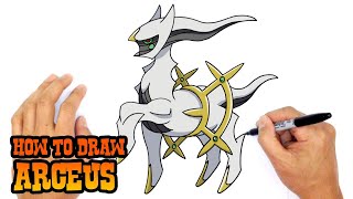 How to Draw Arceus  Pokemon [upl. by Gladdie7]