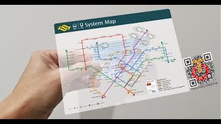 Display Singapore MRT Map in AR Using Your EZLink Card [upl. by Cathyleen588]