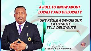 Rule about loyaltyRegle sur la loyauté [upl. by Aital]