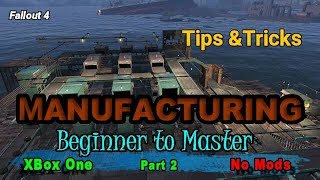 Fallout 4 Manufacturing Tips and Tricks part 2 [upl. by Kirima]