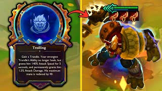 INFINITE ATTACK SPEED TROLLING TRUNDLE ⭐⭐⭐⭐ TFT SET 13 [upl. by Asilet]