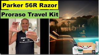 Parker 56R Razor and the Proraso Travel Shave Kit [upl. by Libove]