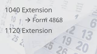 2020 Return Deadlines and Extensions for individuals and Corporations [upl. by Annael915]