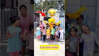 Teddy🧸with kids 🤣……funnyshorts trendingreels comedy [upl. by Nader]