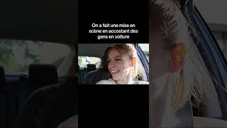 Vidéo complète sur ma chaîne ON ACCOSTE DES GENS EN VOITURE shorts voiture drole video YouTube [upl. by Everick155]