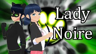 🔴Remaking Lady Noires transformation sequence since Zag wont Art stream miraculousladybug [upl. by Gene]