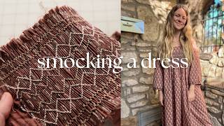 The Art of Smocking Adding Details To a Dress  Christy Dawn amp Doen Sewing Inspiration [upl. by Arriet]