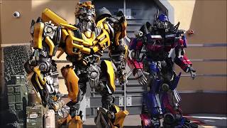 UNIVERSAL STUDIOS Meet the TRANSFORMERS [upl. by Ahsika]