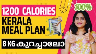 ഇനി വണ്ണം കുറയുന്നില്ല എന്നു ആരും പറയില്ല  1200 Calorie Meal Plan For Fast amp Healthy Weight Loss [upl. by Drue]