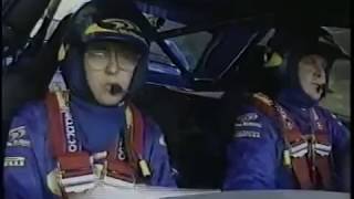 Crash  WRC97 onboard cam [upl. by Denoting]