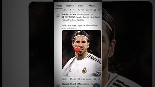 Real Madrid rejected Ramos 💔 shorts viralvideo funny trending football [upl. by Nalyak]