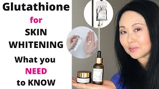 Glutathione for Skin Whitening What you NEED to KNOW [upl. by Delores234]