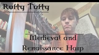 Rufty Tufty on Celtic Folk Harp [upl. by Salomi463]