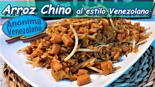 Como hacer Arroz Chino Venezolano  RECETA FÁCIL [upl. by Havot995]