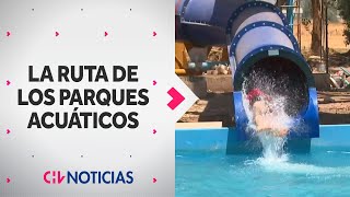 LA RUTA de los Parques Acuáticos en Santiago  CHV Noticias [upl. by Siloa]