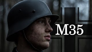 M35 Stahlhelm und EK2 Ordensband Befestigung Antwort auf Fragen [upl. by Elac]