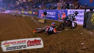 Prescott Arenacross  Live on Jan 13  Findlay Toyota Center [upl. by Orrocos]