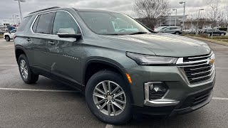 2023 Chevrolet Traverse LT Leather 36 POV Test Drive amp Review [upl. by Assyla]