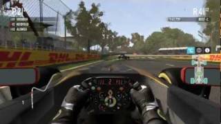 F1 2011 Safety Car PhaseGameplay Deutsch [upl. by Einaej]