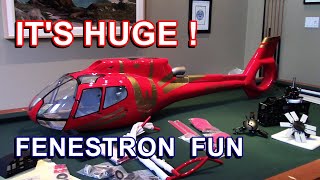 Roban EC130 RC Helicopter Unboxing amp Fenestron Tail Details [upl. by Zetnahs587]