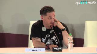 Tom Hardy on Locke 70th Venice International Film Festival [upl. by Araik]