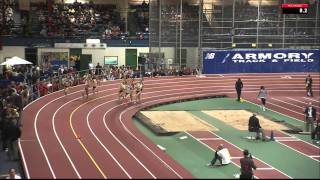 105th Millrose Games  Simpson amp Rowbury battle in NYRR Wanamaker Womens Metric Mile 1500m [upl. by Weingartner]