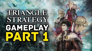 Triangle Strategy  Gameplay Walkthrough Part 1 [upl. by Rufena]