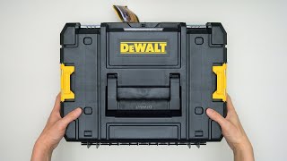 DEWALT TSTAK II Flat Top Tool Box Unboxing [upl. by Anamuj]