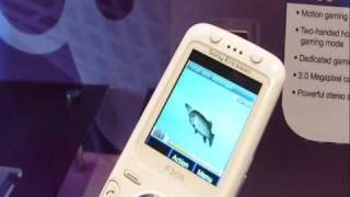 Sony Ericsson Motion Gaming phone F305 [upl. by Gaal359]