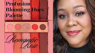 Profusion Cosmetics Blooming Hues 5 Shade Palette Romantic Rose [upl. by Stonwin392]