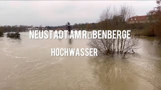 Hochwasser 2023 in Neustadt am Rübenberge سیل و طوفان در شهر نویشتاد جرمنیneustadt [upl. by Haidabo]