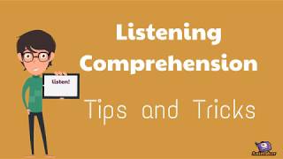 Listening Comprehension Tips and Tricks [upl. by Eedyah314]