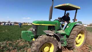 DEMOSTRACIÓN TRACTOR 6403 CON ARADO DE VERTEDERAS 945 JOHN DEERE  MAQSA DISTRIBUIDOR AUTORIZADO [upl. by Sutniuq618]