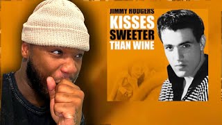 FIRST TIME HEARING Jimmie Rodgers  Kisses Sweeter Than Wine [upl. by Annayek]