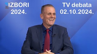 Dario Pekić MAČAK kandidat za gradonačelnika Visokog TV debata RTV VISOKO  IZBORI 2024 021024 [upl. by Malynda941]