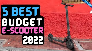 Best Budget Electric Scooter of 2022  The 5 Best Budget EScooters Review [upl. by Iddet720]