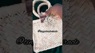 I REVAMPED MY RAFFIA BAG TO THIS🔥PLEASE WATCH TO THE END🙌 [upl. by Assilav]