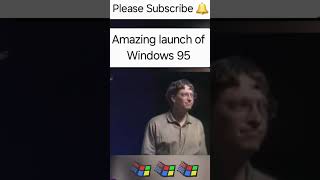 1995 Launched of microsoft windows 95 [upl. by Dalpe308]