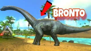 ark survival evolution tame a bronto [upl. by Immanuel369]