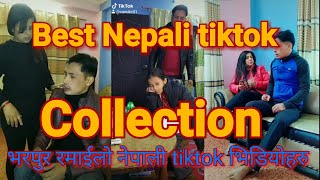 Best Nepali tiktok collection [upl. by Zzabahs]