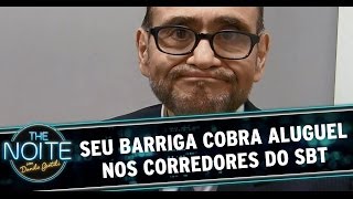 Seu Barriga cobra aluguel nos corredores do SBT [upl. by Notyal]