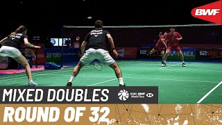 YONEX All England Open 2023  MairsMoore ENG vs KimJeong KOR  R32 [upl. by Namurt]