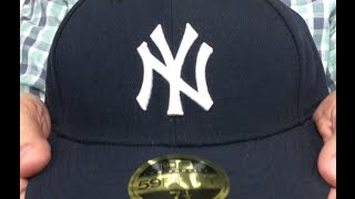 Yankees LOWCROWN GAME Fitted Hat by New Era [upl. by Ethe376]