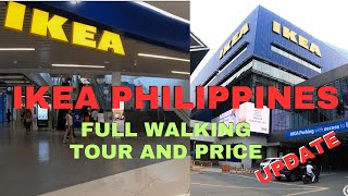 IKEA PHILLIPPINES FULL WALKING TOUR AND PRICE UPDATE [upl. by Sharona254]