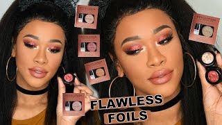 REVOLUTION  NEW FLAWLESS FOILS SWATCHES  TUTORIAL [upl. by Culberson747]