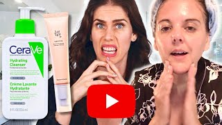 Reacting To A YOUTUBE EXECUTIVE’S Skincare Routine Then Building Her A New One [upl. by Heath23]