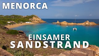 Urlaub auf Menorca  Wandern zum Strand und zum Turm von Fornells [upl. by Euqina]