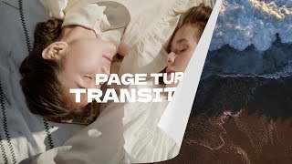 Page Turn Transition MOGRT Premiere Pro transition [upl. by Erelia]